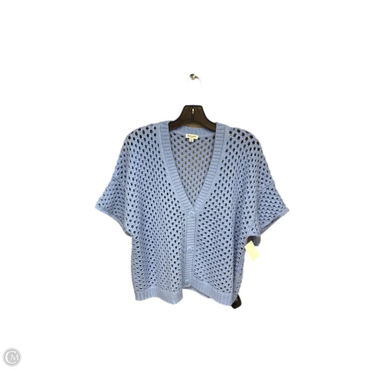 Sweater Short Sleeve By Splendid In Blue, Size: L