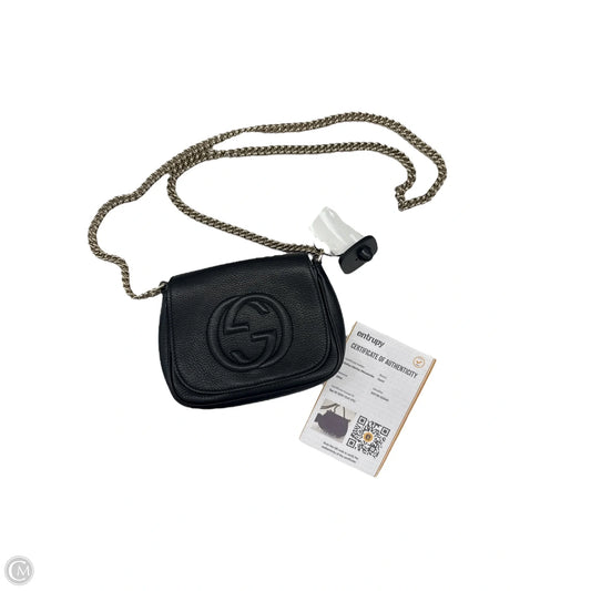 Crossbody Luxury Designer By Gucci, Size: Small