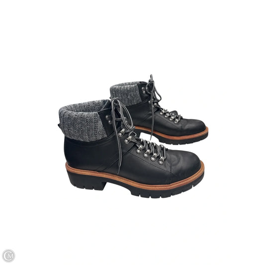 Boots Combat By Mia In Black, Size: 8.5