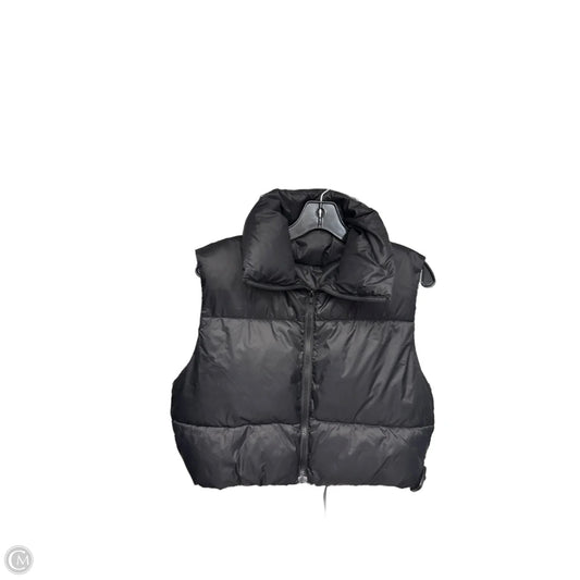 Vest Puffer & Quilted By Clothes Mentor In Black, Size: S