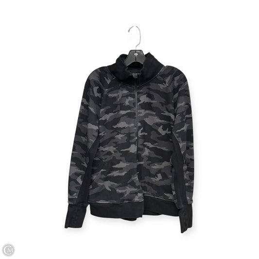 Athletic Jacket By Athleta In Camouflage Print, Size: Xl