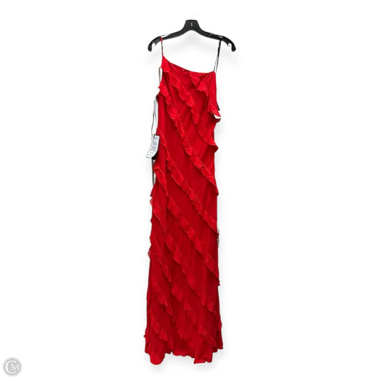 Dress Party Long By Clothes Mentor In Red, Size: Xl