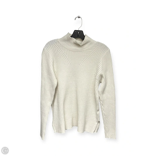 Sweater By Banana Republic In White, Size: S