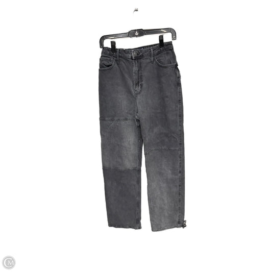 Jeans Straight By Hollister In Black Denim, Size: 4