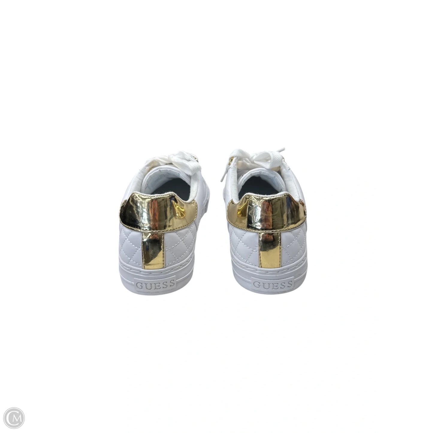 Shoes Sneakers By Guess In White, Size: 9