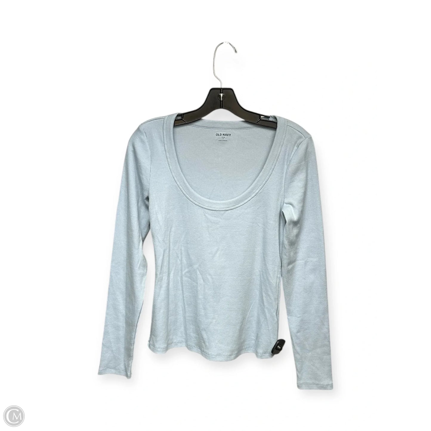 Top Long Sleeve Basic By Old Navy In Blue, Size: M