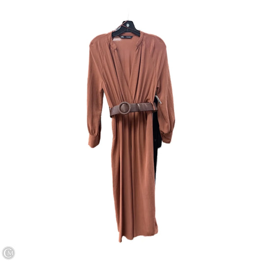Jumpsuit By Zara In Mauve, Size: S