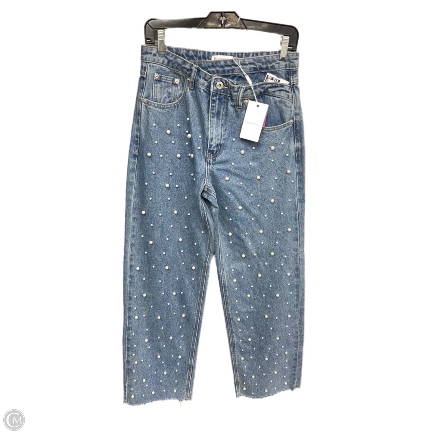 Jeans Straight By Clothes Mentor In Blue Denim, Size: 6