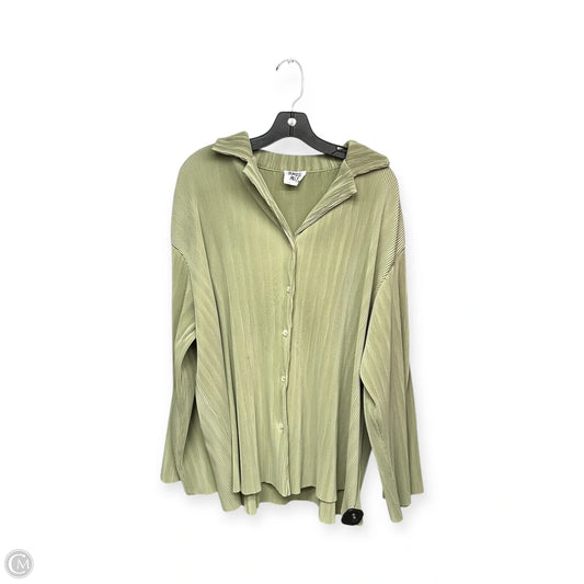 Top Long Sleeve By Princess Polly In Green, Size: Xl