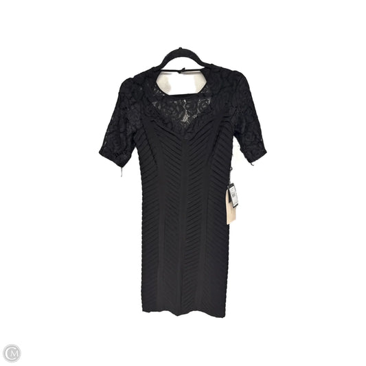 Dress Party Midi By Adrianna Papell In Black, Size: 4