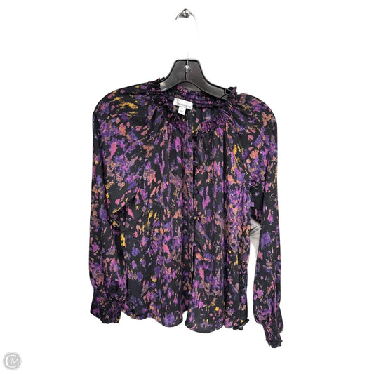Top Long Sleeve By Allison Joy In Purple, Size: S