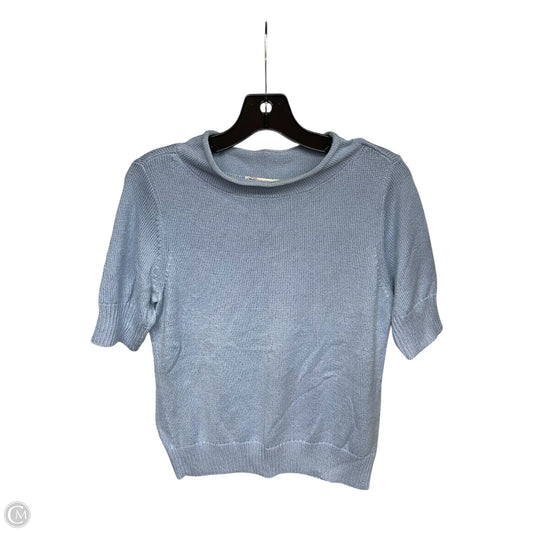 Sweater Short Sleeve By Pendleton In Blue, Size: M