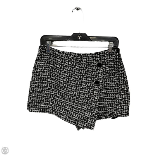 Skort By Stoosh In Black & White, Size: S