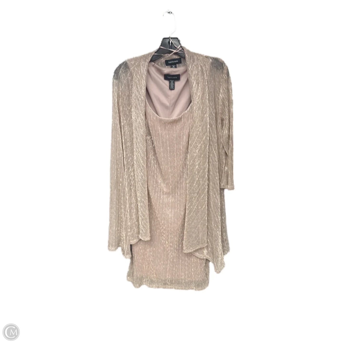 Dress Party Midi By R And M Richards In Pink, Size: 10