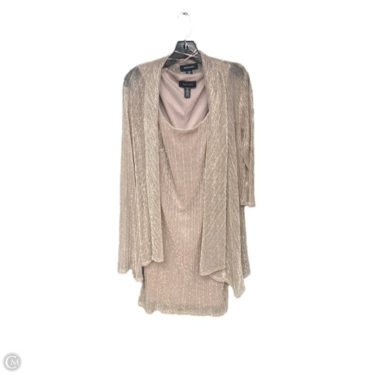 Dress Party Midi By R And M Richards In Pink, Size: 10