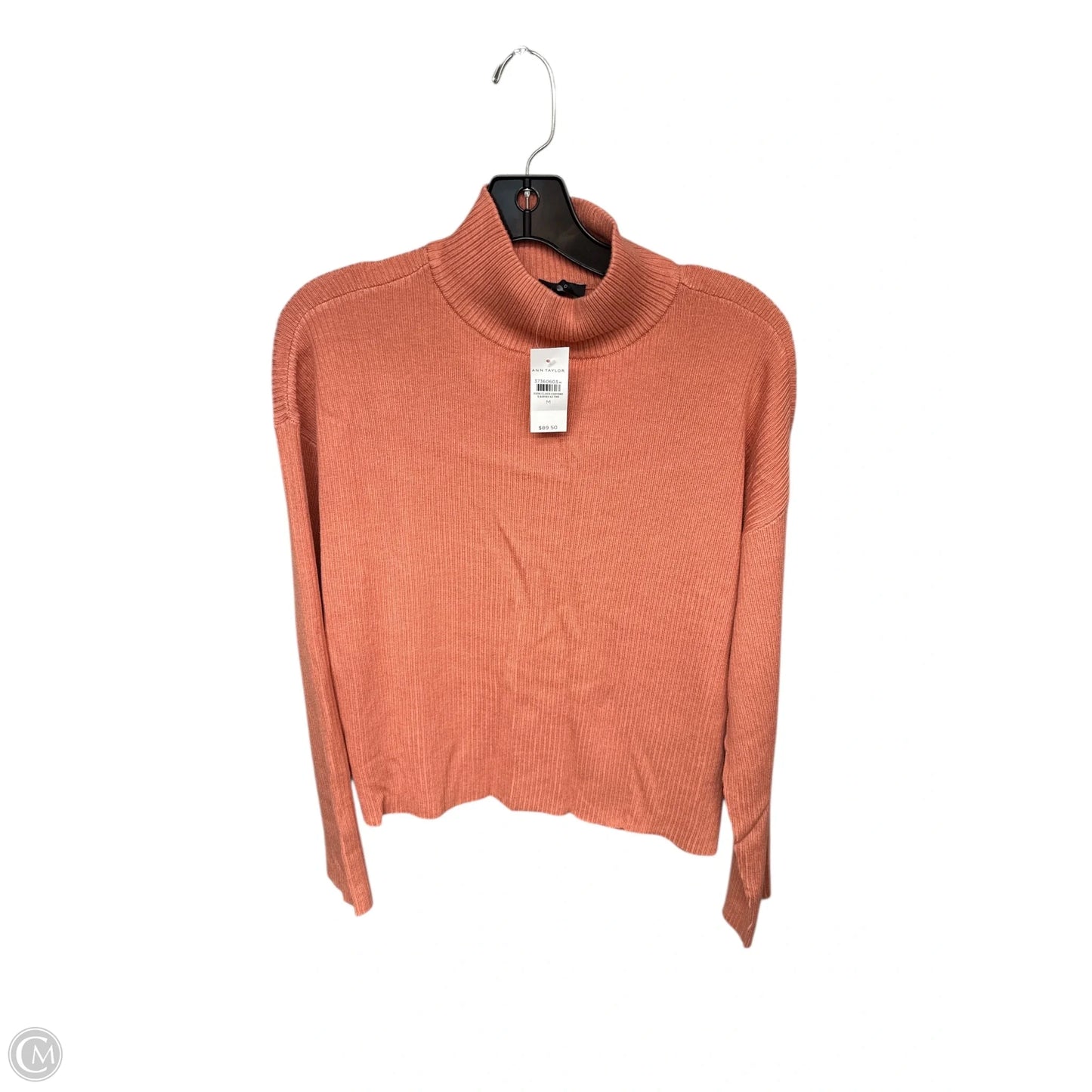 Sweater By Ann Taylor In Orange, Size: M