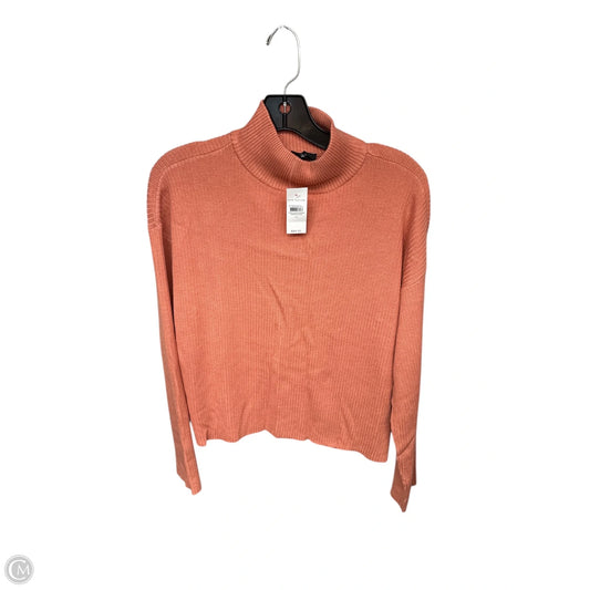 Sweater By Ann Taylor In Orange, Size: M