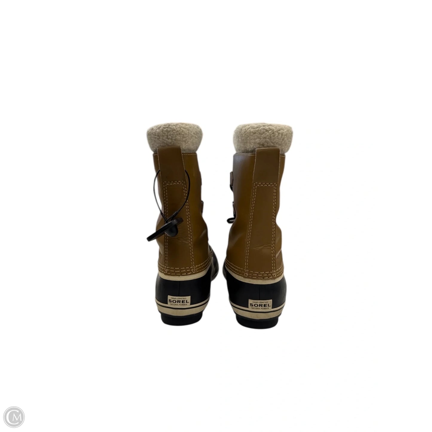 Boots Snow By Sorel In Black & Brown, Size: 7