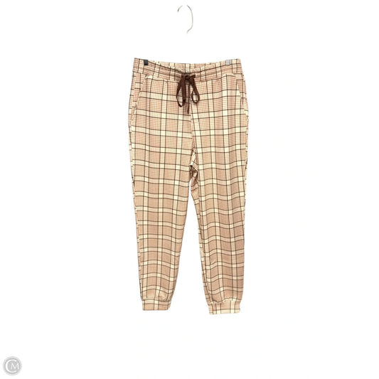 Pants Lounge By Lularoe In Plaid Pattern, Size: S