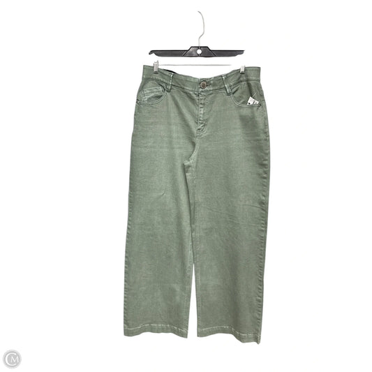 Pants Wide Leg By Wit & Wisdom In Green, Size: 10