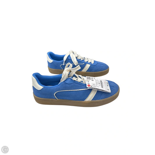 Shoes Sneakers By Stradivarius In Blue, Size: 7.5