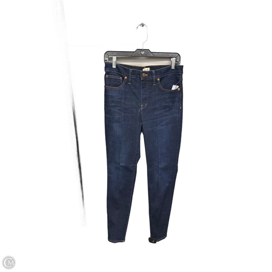 Jeans Straight By Madewell In Blue Denim, Size: 8