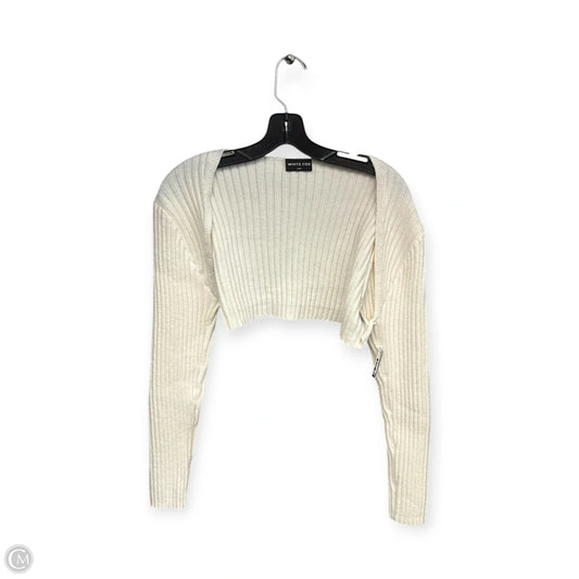 Sweater Cardigan By White Fox In Cream