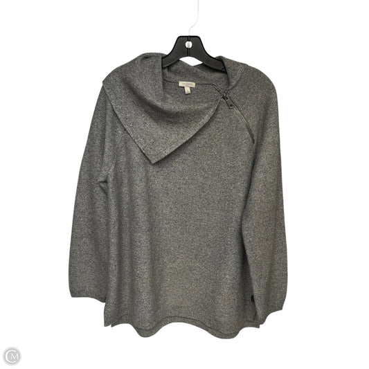 Sweater By Talbots In Grey, Size: L