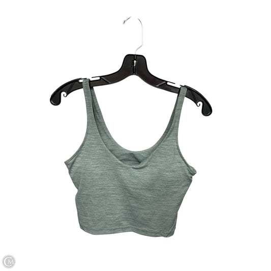 Athletic Bra By Lululemon In Green, Size: 10