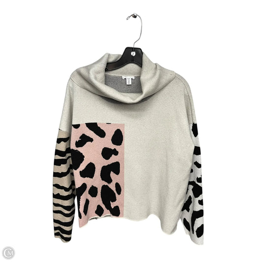 Sweater By Tribal In Animal Print, Size: Xl