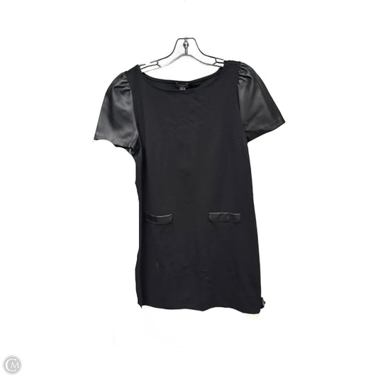 Dress Casual Midi By Ann Taylor In Black, Size: M