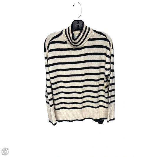 Sweater By Lucky Brand In Striped Pattern, Size: S