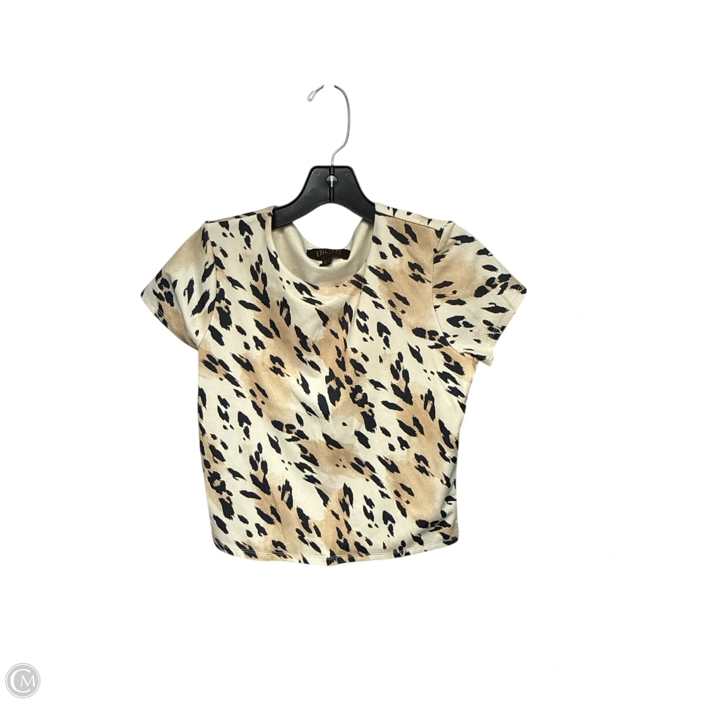 Top Short Sleeve By Truth In Animal Print, Size: Xs