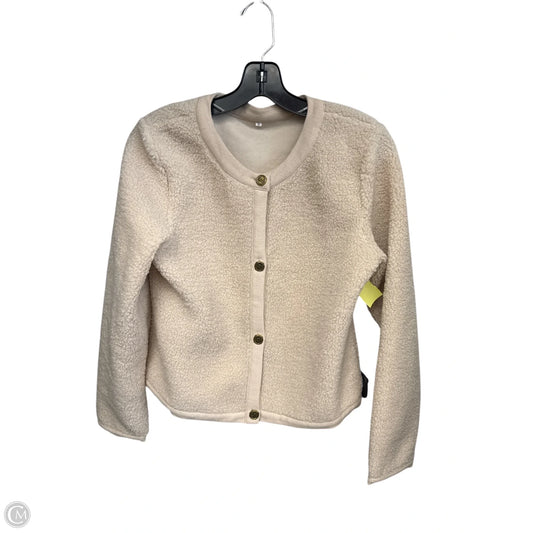 Cardigan By Clothes Mentor In Beige, Size: S