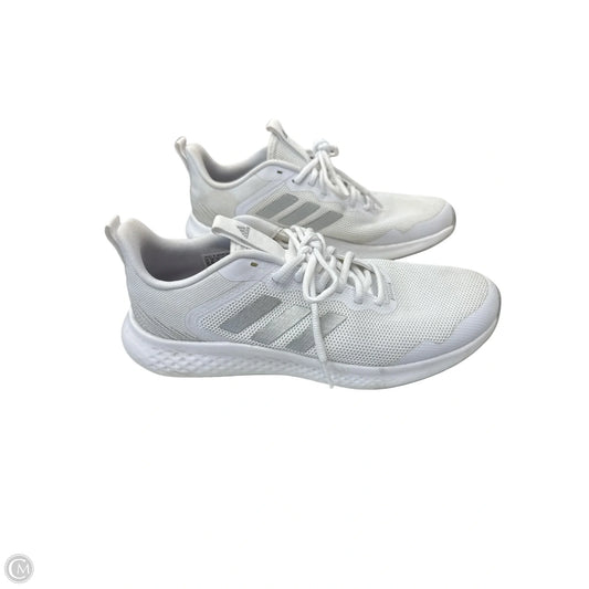 Shoes Athletic By Adidas In White, Size: 10