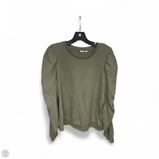 Top Long Sleeve By Gap In Green, Size: L