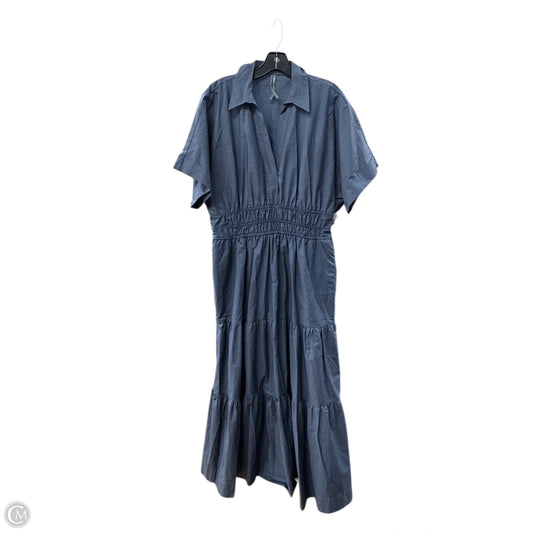 Dress Casual Maxi By Anthropologie In Blue, Size: M