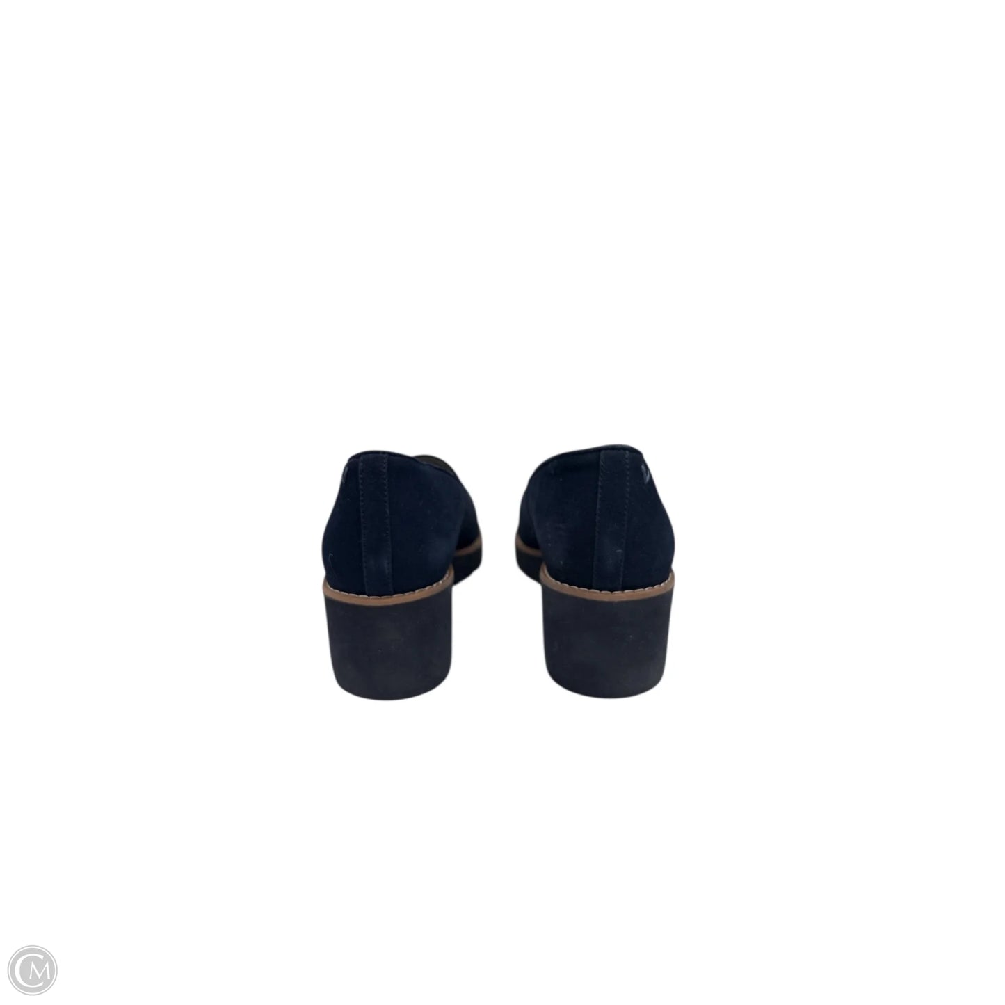 Shoes Heels Wedge By Vionic In Navy, Size: 8.5