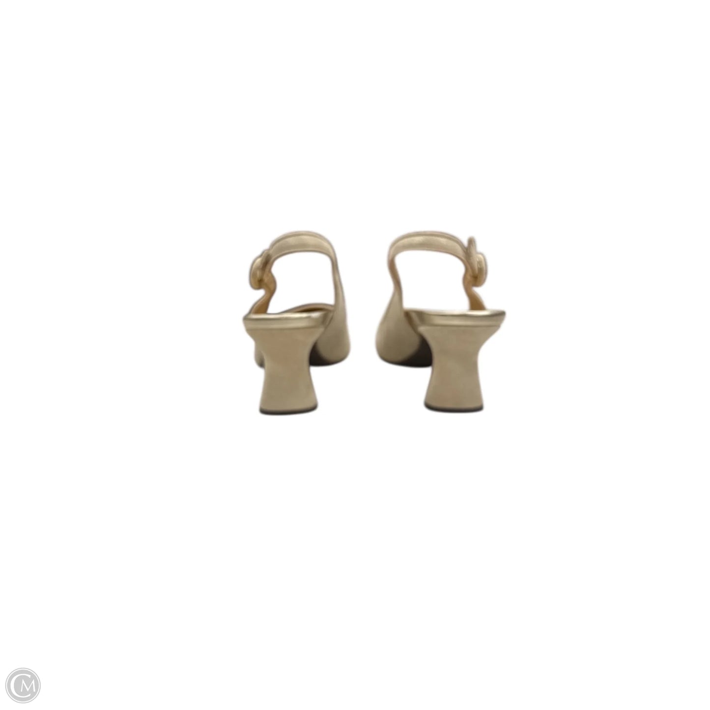 Shoes Heels Kitten By Vionic In Gold, Size: 10
