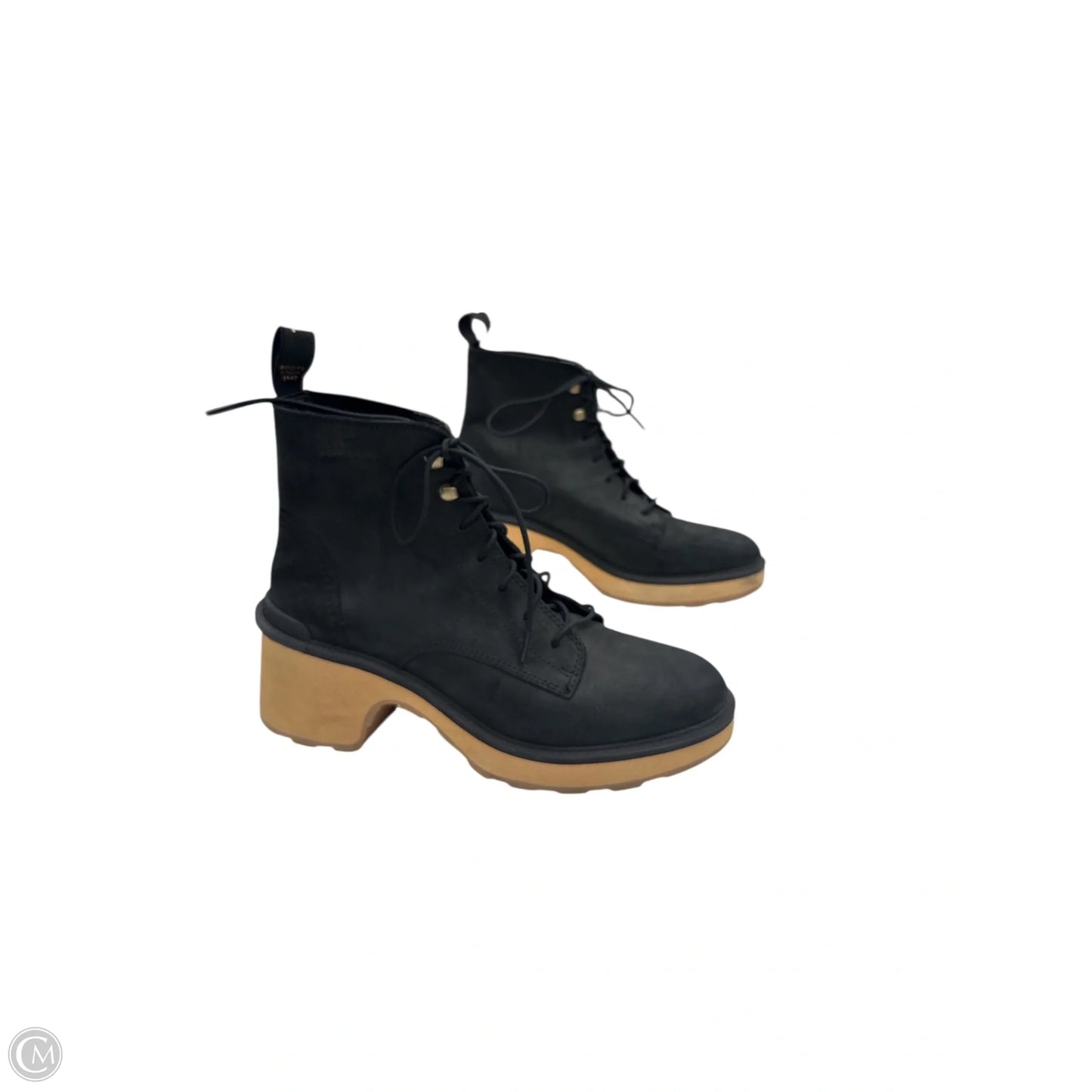Boots Ankle Heels By Sorel In Black, Size: 11