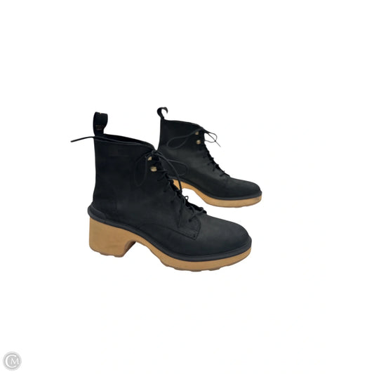 Boots Ankle Heels By Sorel In Black, Size: 11