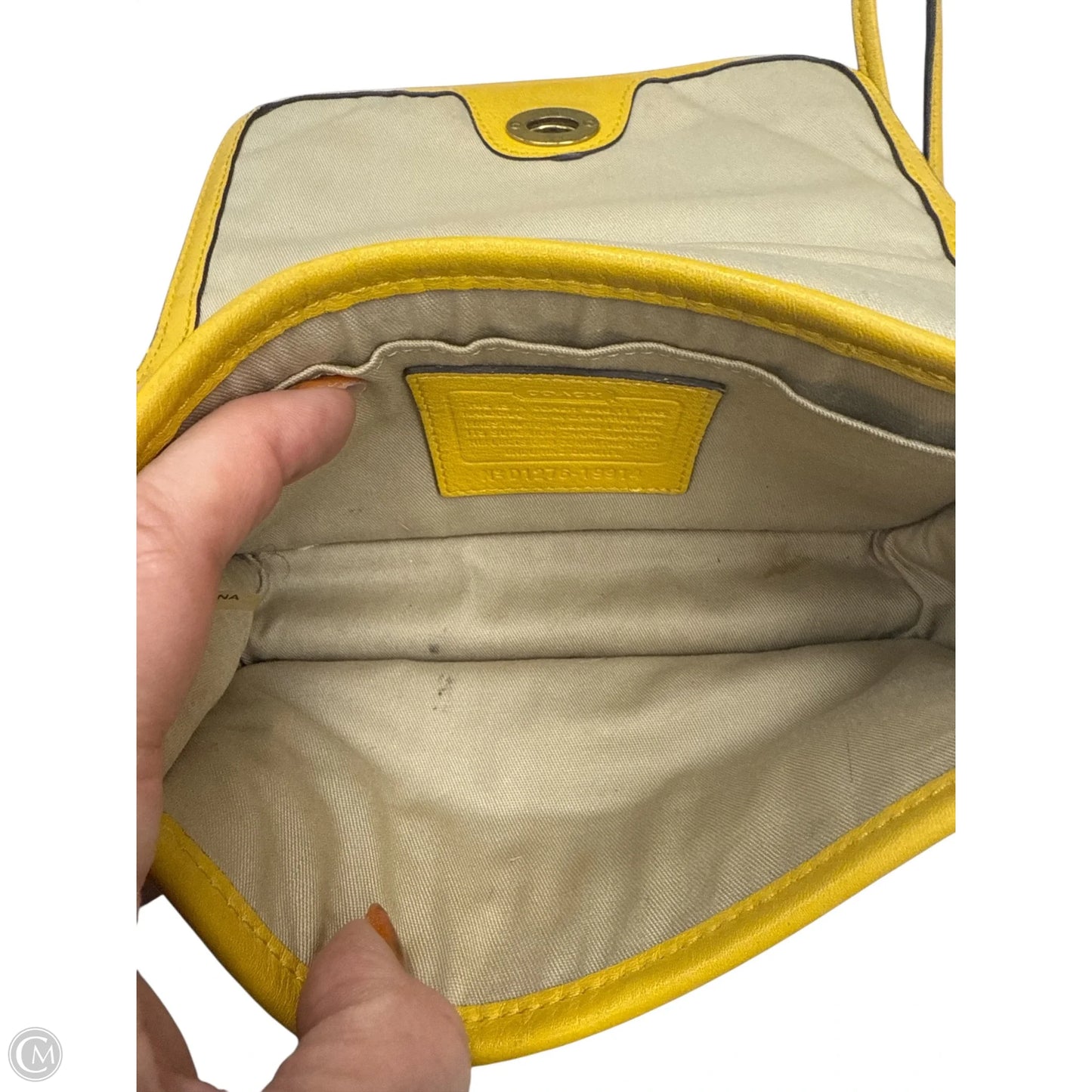 Crossbody Designer By Coach, Size: Small