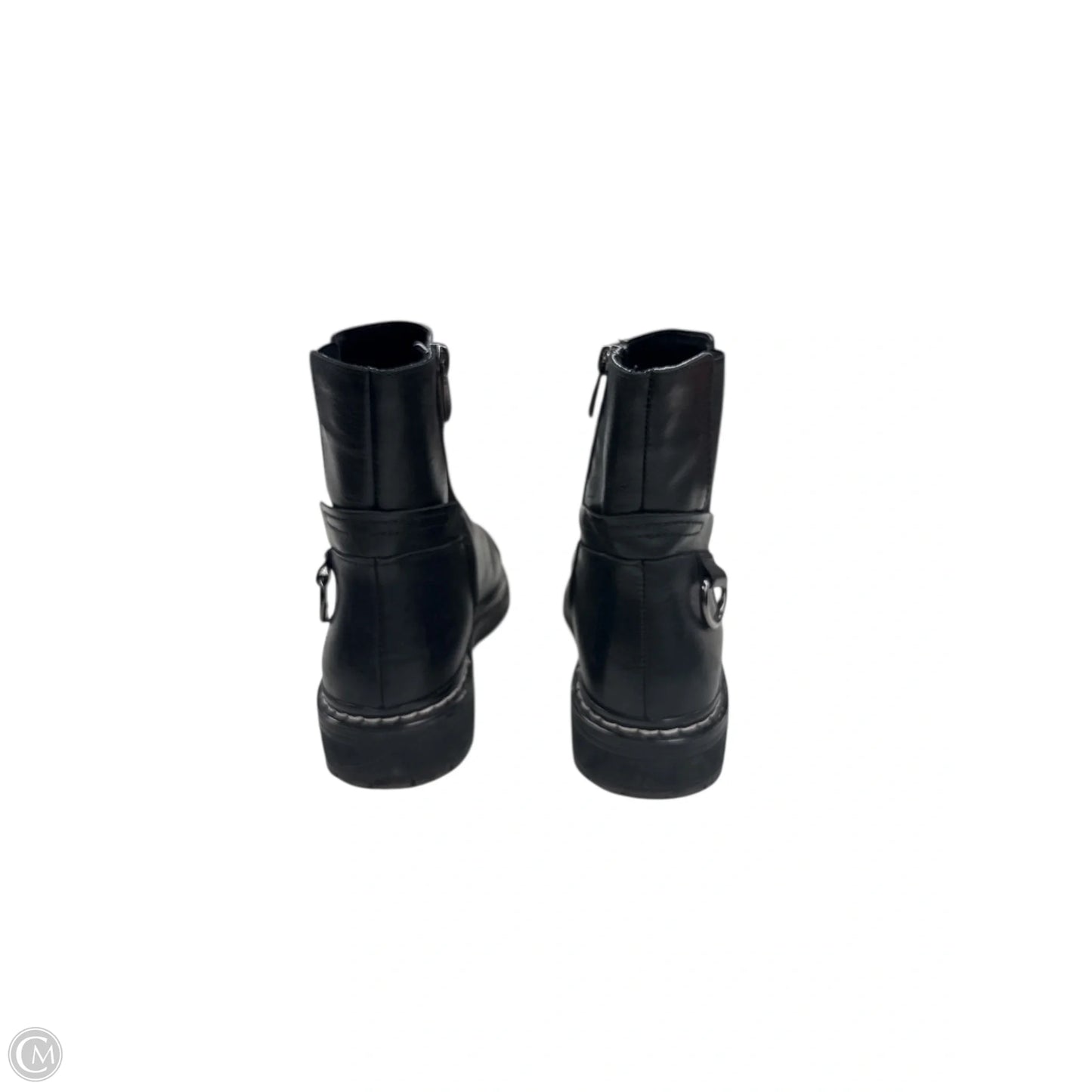 Boots Ankle Flats By Franco Sarto In Black, Size: 9