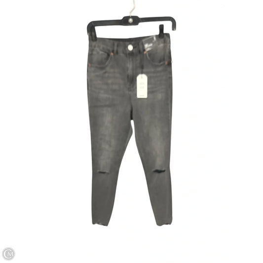 Jeans Skinny By Express In Grey Denim, Size: S