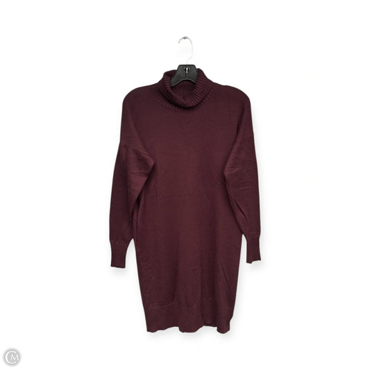 Dress Sweater By Lululemon In Maroon, Size: S