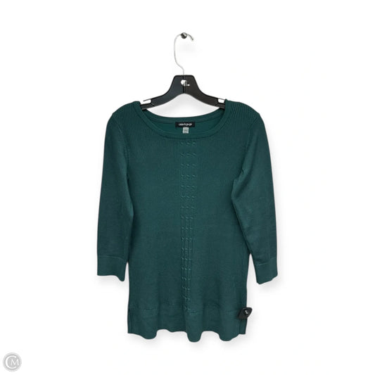 Top Long Sleeve By Cable And Gauge In Green, Size: S