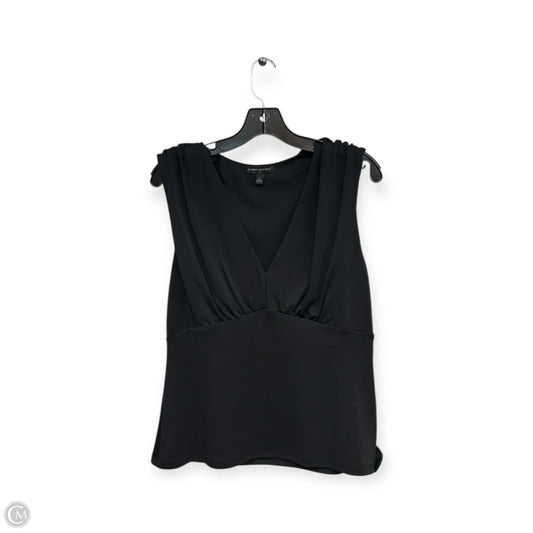 Top Sleeveless By Banana Republic In Black, Size: L
