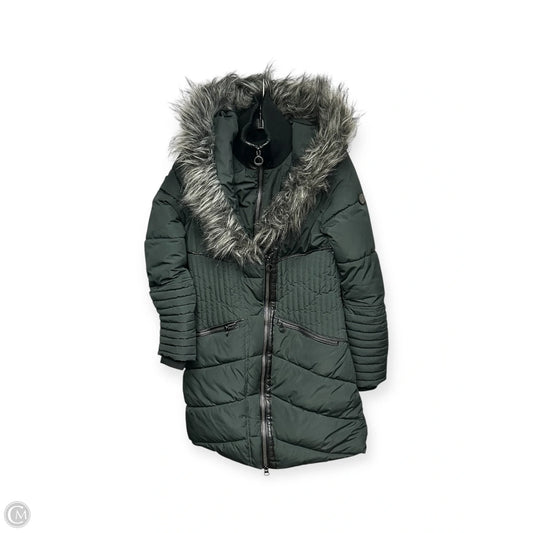 Coat Parka By Cmb In Green, Size: M