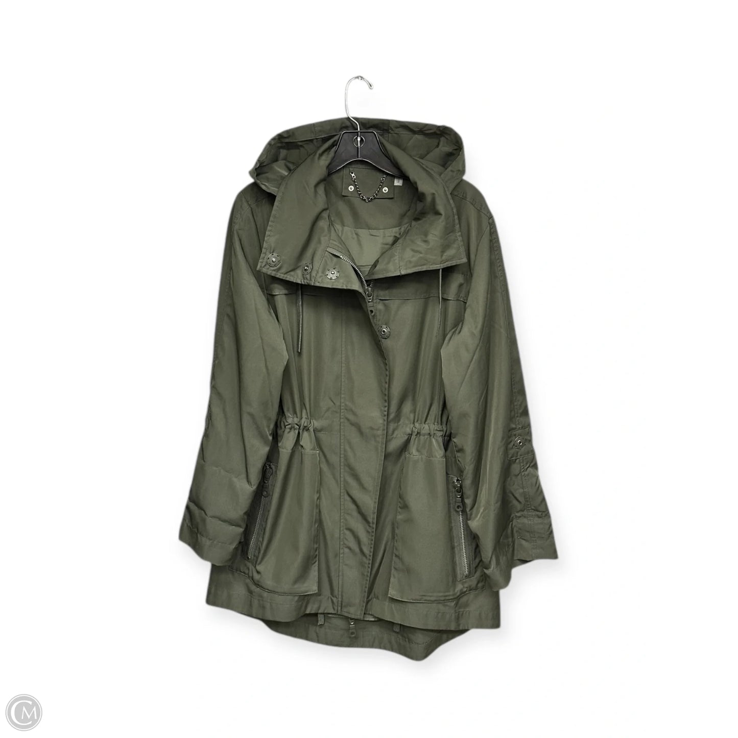 Jacket Windbreaker By Cmc In Green, Size: M