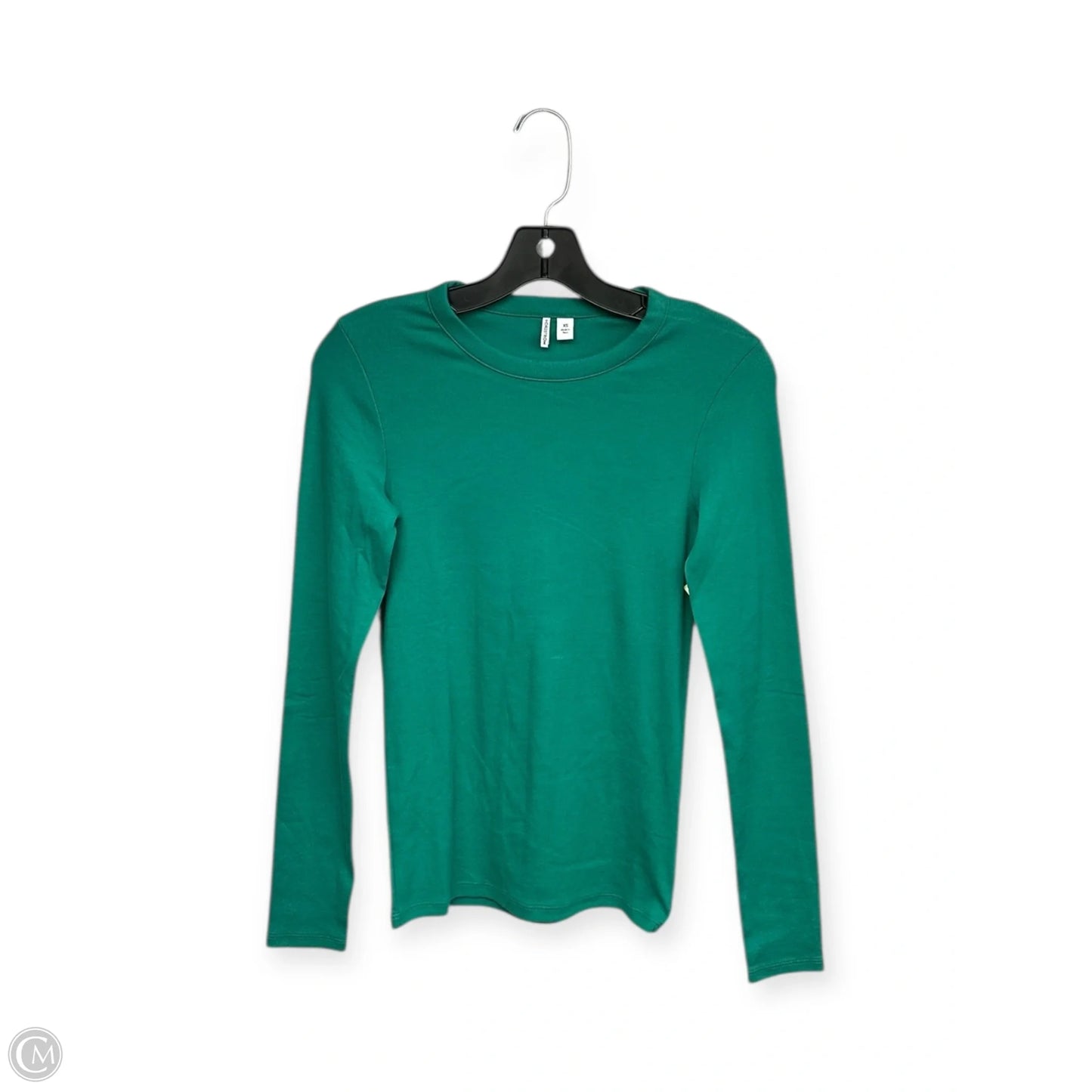 Top Long Sleeve Basic By Nordstrom In Green, Size: Xs